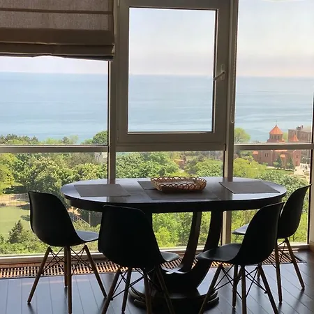 Sea View Apartment In Arcadia Gagarin Plato Apartment