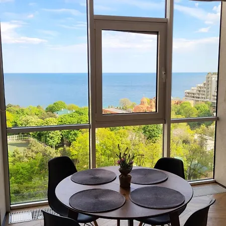 Apartman Sea View In Arcadia Gagarin Plato Odessza